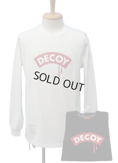 画像1: DECOY&CO. デコイアンドシーオー Tears ロングスリーブ Tシャツ