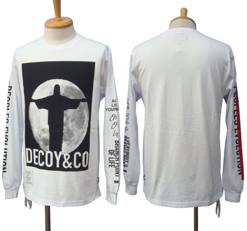 他の写真1: DECOY&CO. デコイアンドシーオー Jesus and Moon ロングスリーブ Tシャツ