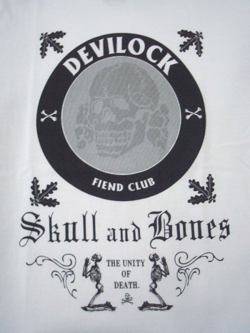 他の写真2: DEVILOCK デビロック SKULL&BONE Tシャツ
