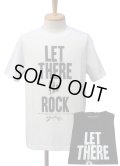 DEVILOCK デビロック × MARBLES マーブルズ "Let There Be Rock" Tシャツ