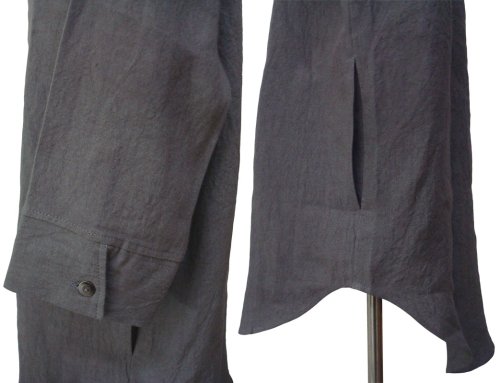 他の写真2: ISAMU KATAYAMA BACKLASH イサムカタヤマ バックラッシュ "Natural Linen product" リネン スキッパーシャツ