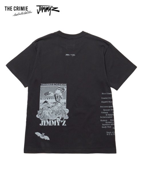 他の写真1: CRIMIE クライミー × JIMMY'Z ジミーズ Z SKULL Tシャツ BLK