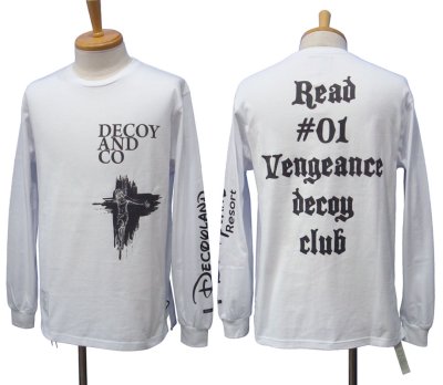 画像1: DECOY&CO. デコイアンドシーオー Vengeance Resort ロングスリーブ Tシャツ
