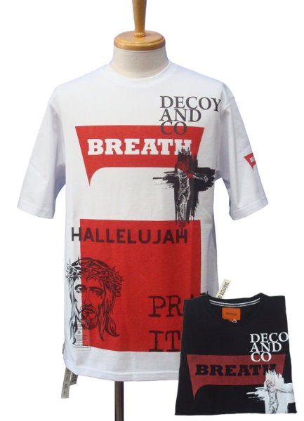 画像1: DECOY&CO. デコイアンドシーオー Pray With Breath Tシャツ (1)