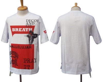 画像1: DECOY&CO. デコイアンドシーオー Pray With Breath Tシャツ