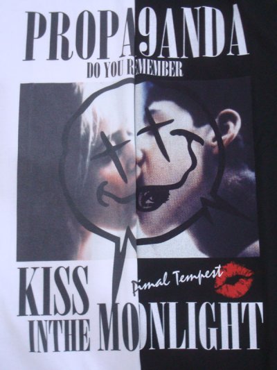 画像2: PROPA9ANDA プロパガンダ PRIMAL TEMPEST KISS ビッグTEE